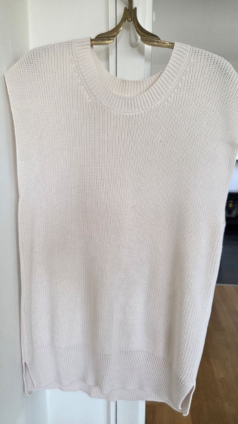 Gilet & Giacche: Trend Strickweste/Pullunder in offwhite, Gr. M – Usato da Zürich venduto da mis_2kxn