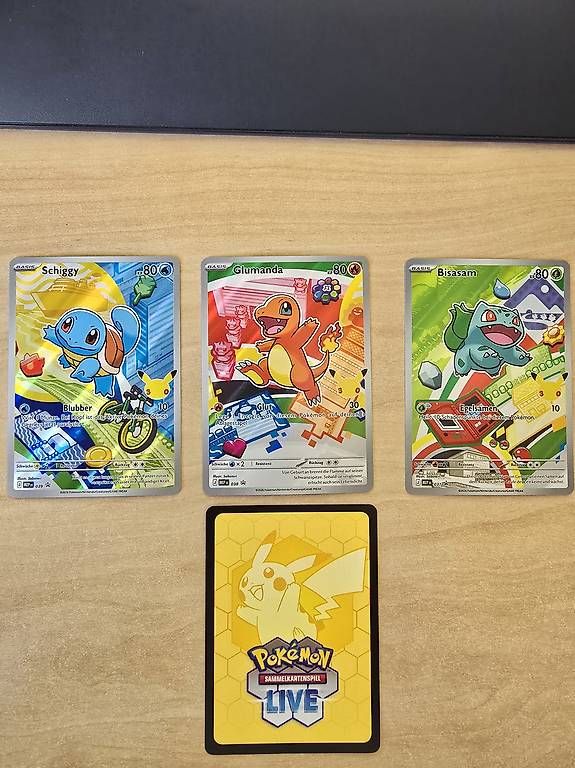 Pokémon Carte collezionabili: Pokemon First Partner Kanto Starter DE – Usato da Dörflingen venduto da PURGE