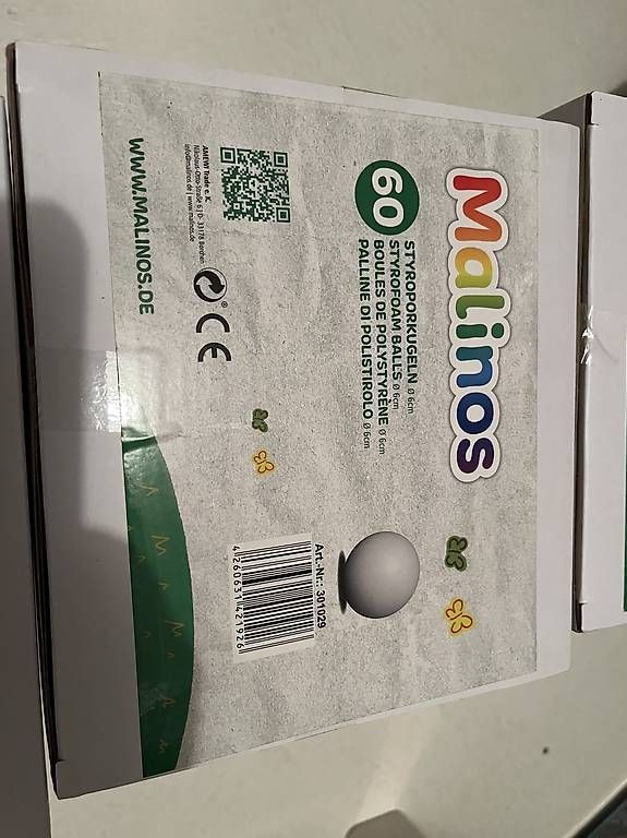 Kit bricolage: Malinos Styroporkugeln, verschiedene Grösse Durchmesser – Usato da Eschen venduto da 1sc_xgk7 1