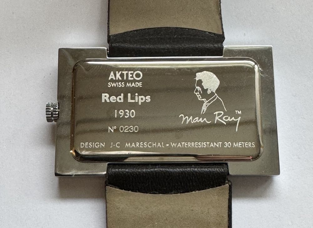 Montre Collection AKTEO Édition Limitée Man Ray - Neuf Sans Étiquette - Pièce De Collection