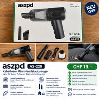 Aszpd Mini Handstaubsauger AS-228 kabellos neu in OVP