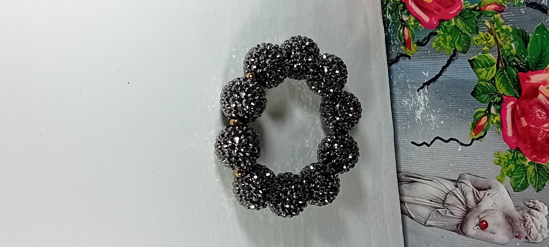 Bracelets: armband glitzer modeschmuck mit kristall – Neuf (Voir description) à Basel par bij_5hqd 2