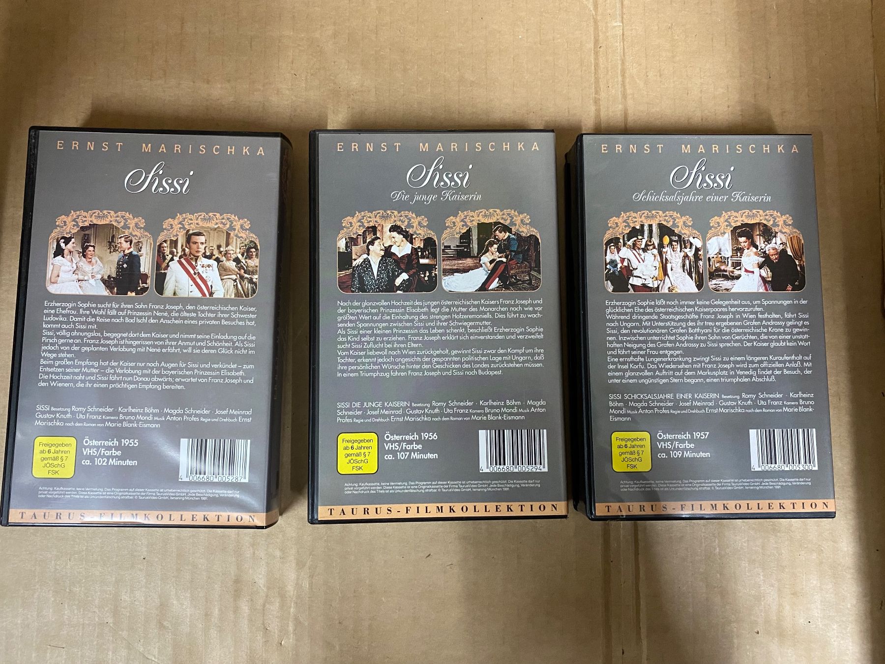 Tutti i VHS: Sissi VHS Kassette 3 Stk. – Usato da Eschlikon TG venduto da ArtRec 5