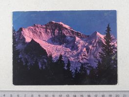 Jungfrau, Abendrot