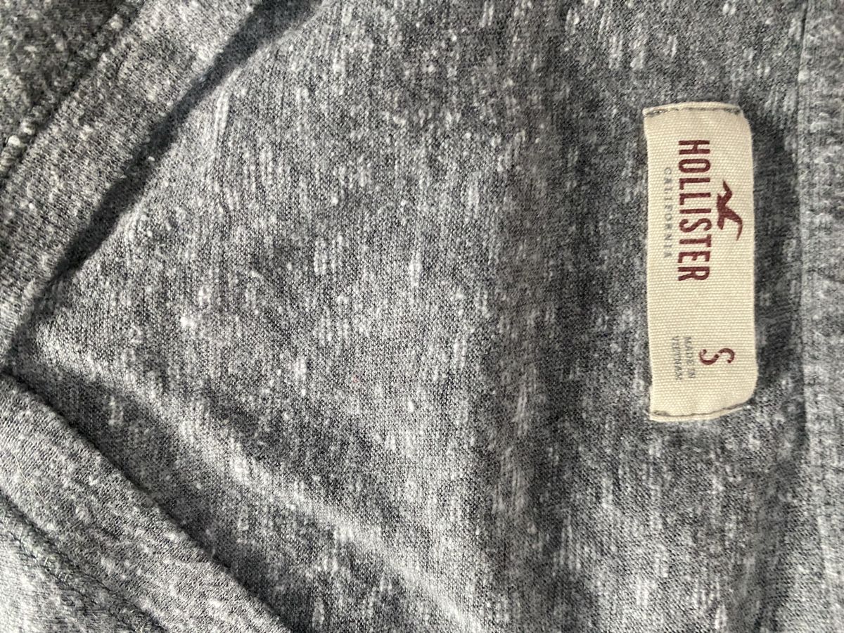Hollister T-shirt: T Shirt von Hollister grau – Usato da Chur venduto da simhofstr 1