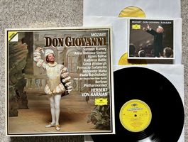 Mozart Don Giovanni Karajan Box 3 LP TOP ZUSTAND