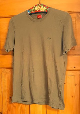 Bequemes Herren T-Shirt, S. Oliver, gr. L,100 % Baumwolle