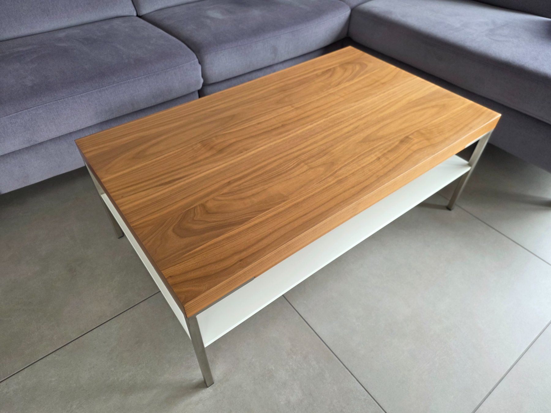 Tische: Couchtisch Holz/Metall – Gebraucht aus Hombrechtikon von Mako30 1