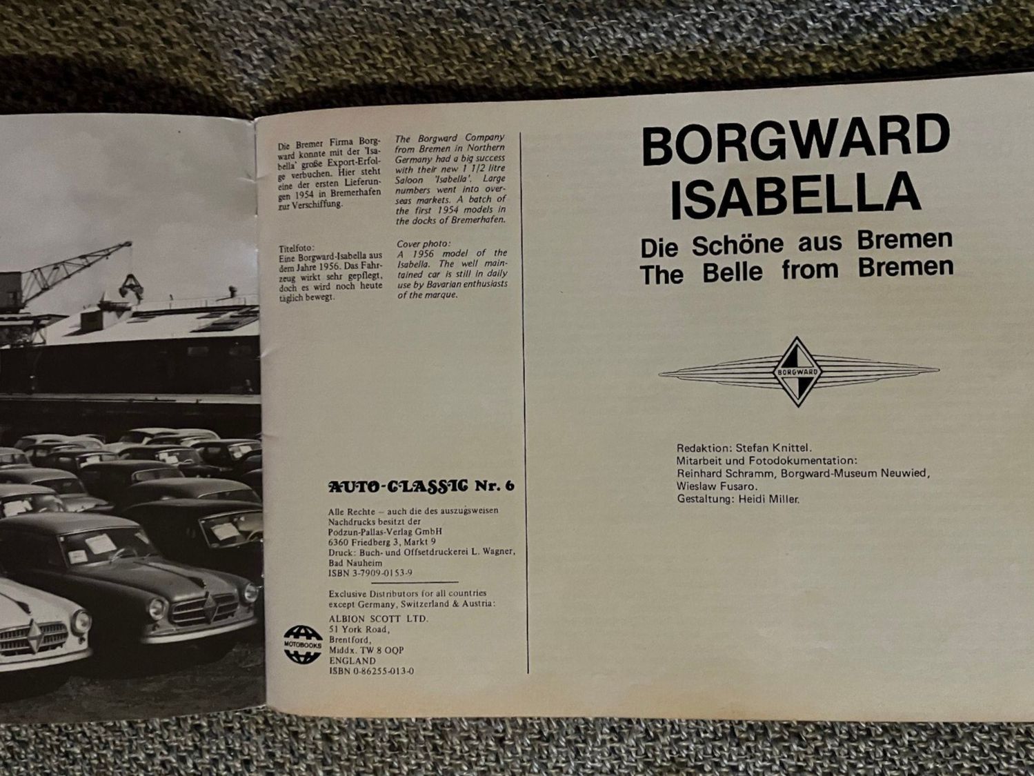 Zeitschriften & Magazine: Borgward Isabella  bitte Beschreibung lesen – Neu (gemäss Beschreibung) aus Pfäffikon ZH von Einarrolf 1