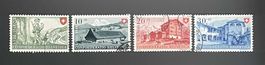 1948 PP Arbeit und Schweizer Haus III ʘ B38, B39, B40, B41
