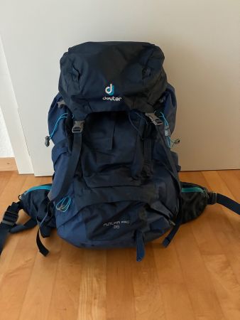 Wanderrucksack Deuter Futura Pro 36 blau neuwertig
