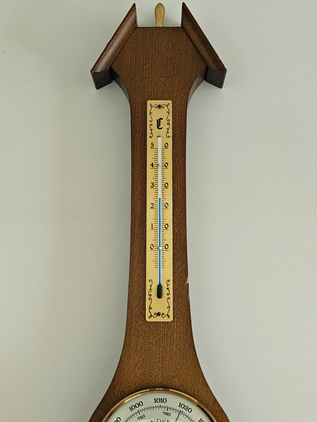 Altri elettrodomestici e apparecchi d’epoca: Wetterstation Holz - Barometer Hygrometer Thermometer – Usato da Birr venduto da DisDas 4