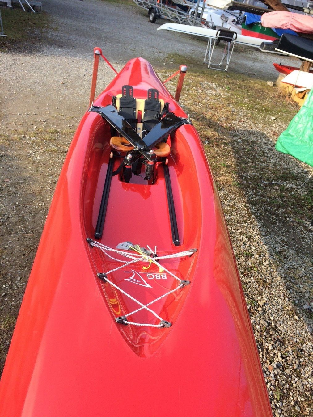 Barche: Einer-Ruderboot der Manufaktur BBG Typ ECHO – Usato da Zürich venduto da aneme 2