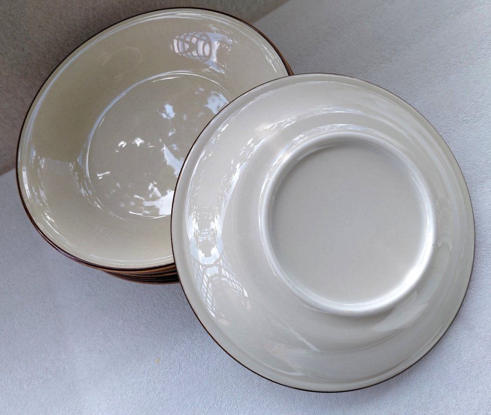 Rössler Piatti: RÖSSLER 6 Claire Suppenteller 22 cm -C13 – Usato da Morges venduto da vimajes12 2