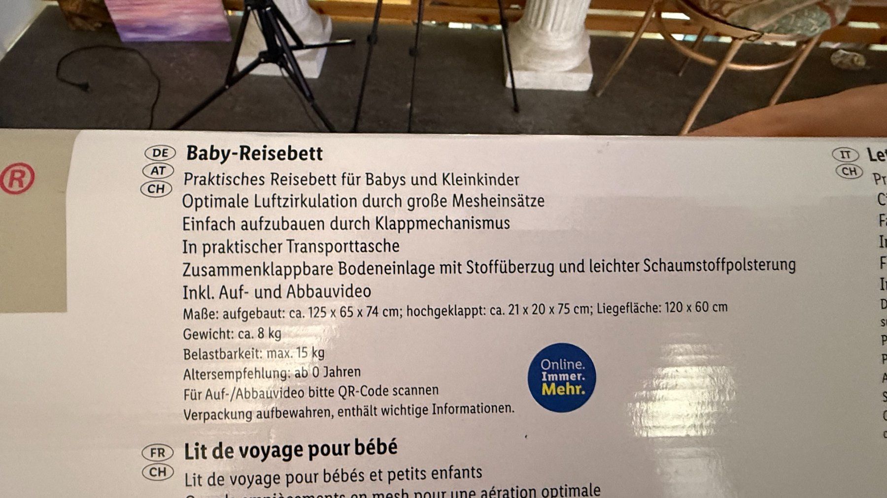 Betten: Baby Reisebett – Neu und originalverpackt aus Winznau von Puha2001 1