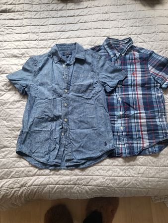 2 Ralph Lauren Boy's Summer Shirts (M/10-12), great deal!