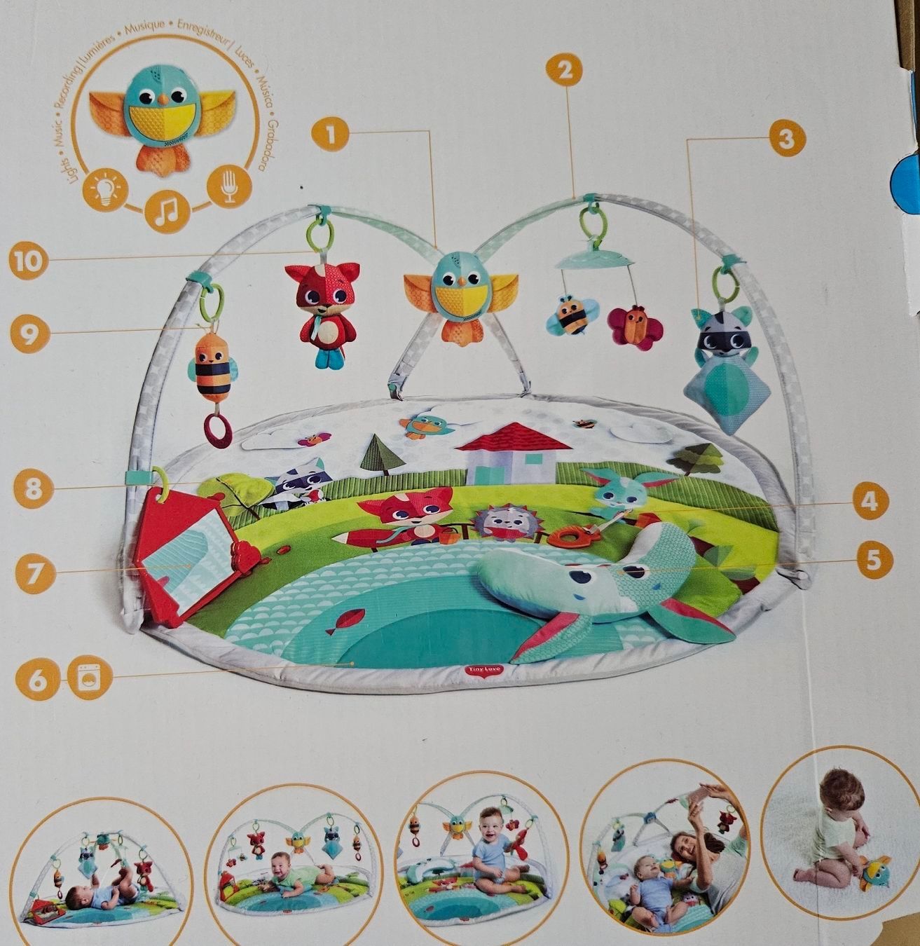 Tapis de jeu: Krabbeldecke Dynamic Gymini Meadow Days – D'occasion à Immensee par rainmaker1982 2