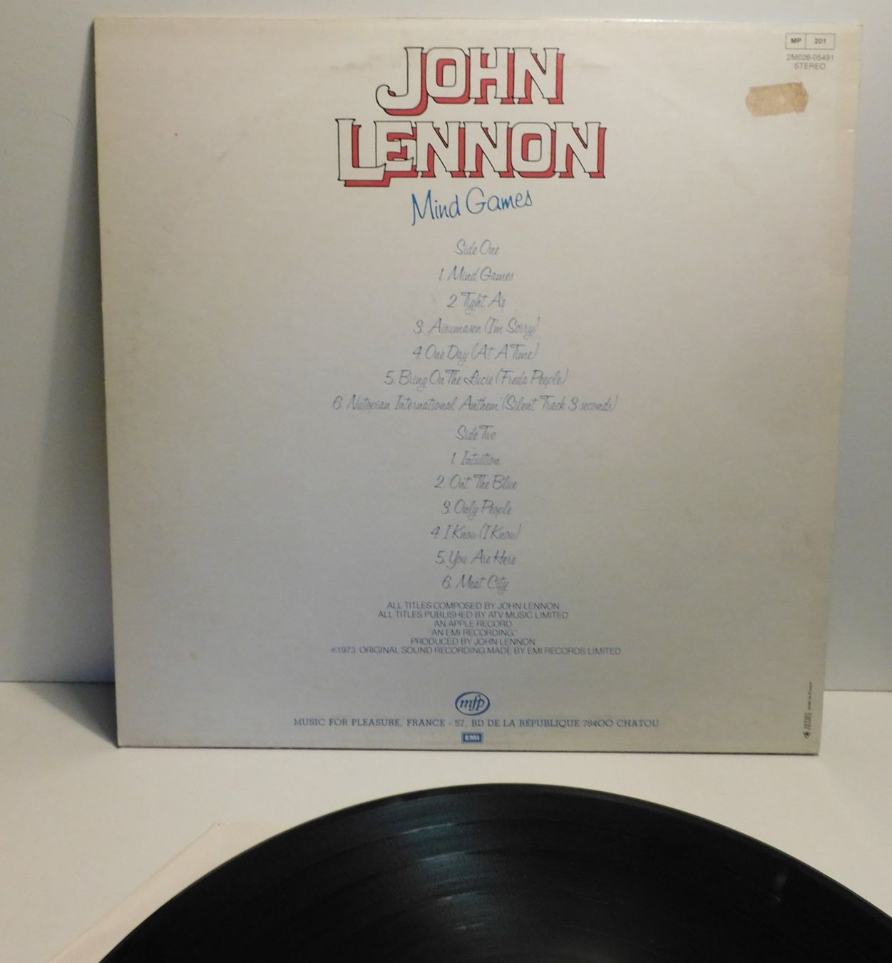 Dischi in vinile: LP Schallplatte 1973 - John Lennon Mind Games     Lp – Usato da Sursee venduto da 76 2