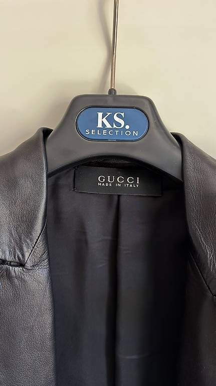 Giacche: Gucci Vintage Lederblazer aus Lammleder – Usato da Zürich venduto da Mike147 3