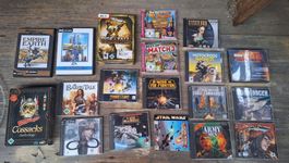 Verschidene, alte PC Spiele