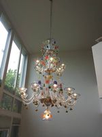 Original Murano Kronleuchter aus Glas