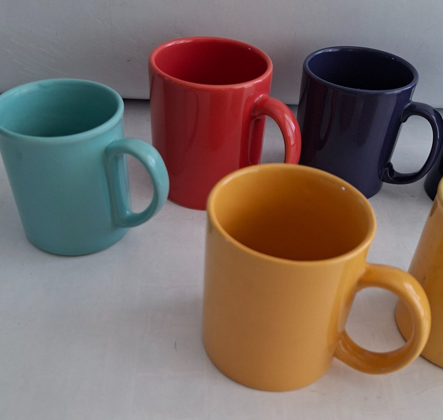 Rössler Tazze: 6er Set farbige Kaffee Tassen – Usato da Opfikon venduto da Diversamente 1