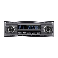 Retro Autoradio Oldtimer 1 DIN Bluetooth Internet Radio USB