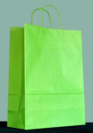 Papiertragtaschen 26/12 x 35 cm grün