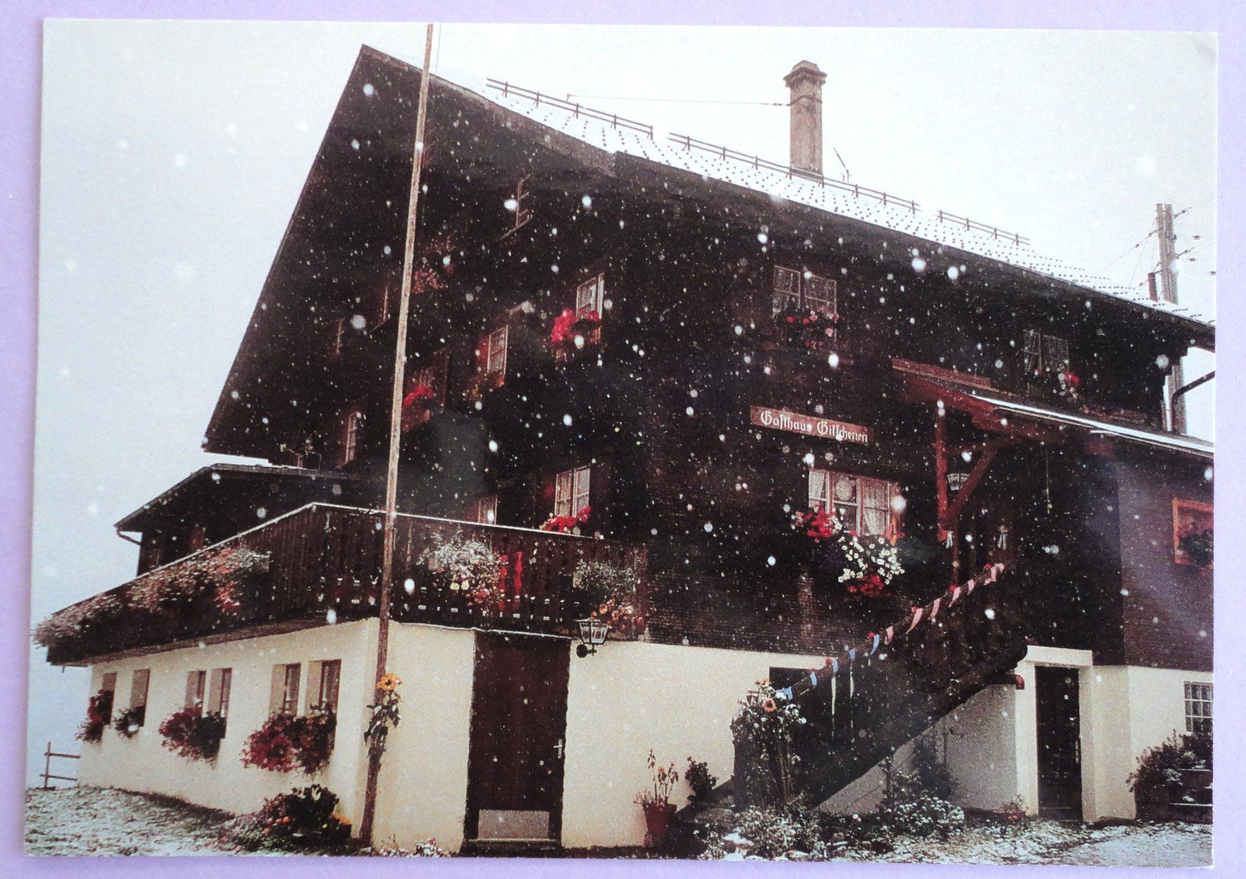 Cartoline postali: Gasthaus Gitschenen, Isenthal – Usato da Fétigny venduto da Billy2miny