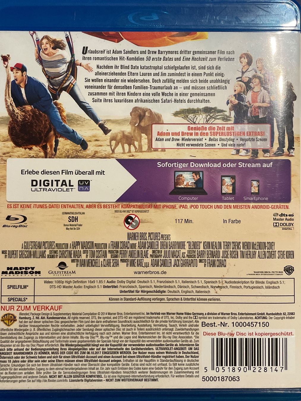 Tutti i DVDs: Urlaubsreif (2014) – Usato da Waldenburg venduto da Gonzo8 1