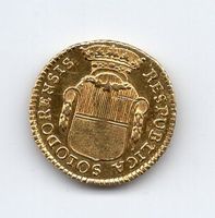 (1602) CH, ½ Duplone 1796, Solothurn, selten