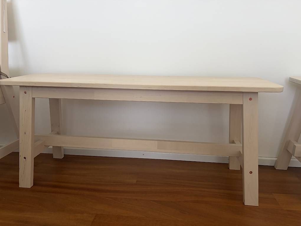 Tavoli: Holztisch mit 2 Bänkli  – Nuovo e nell'imballaggio originale da Embrach venduto da NWN20 4