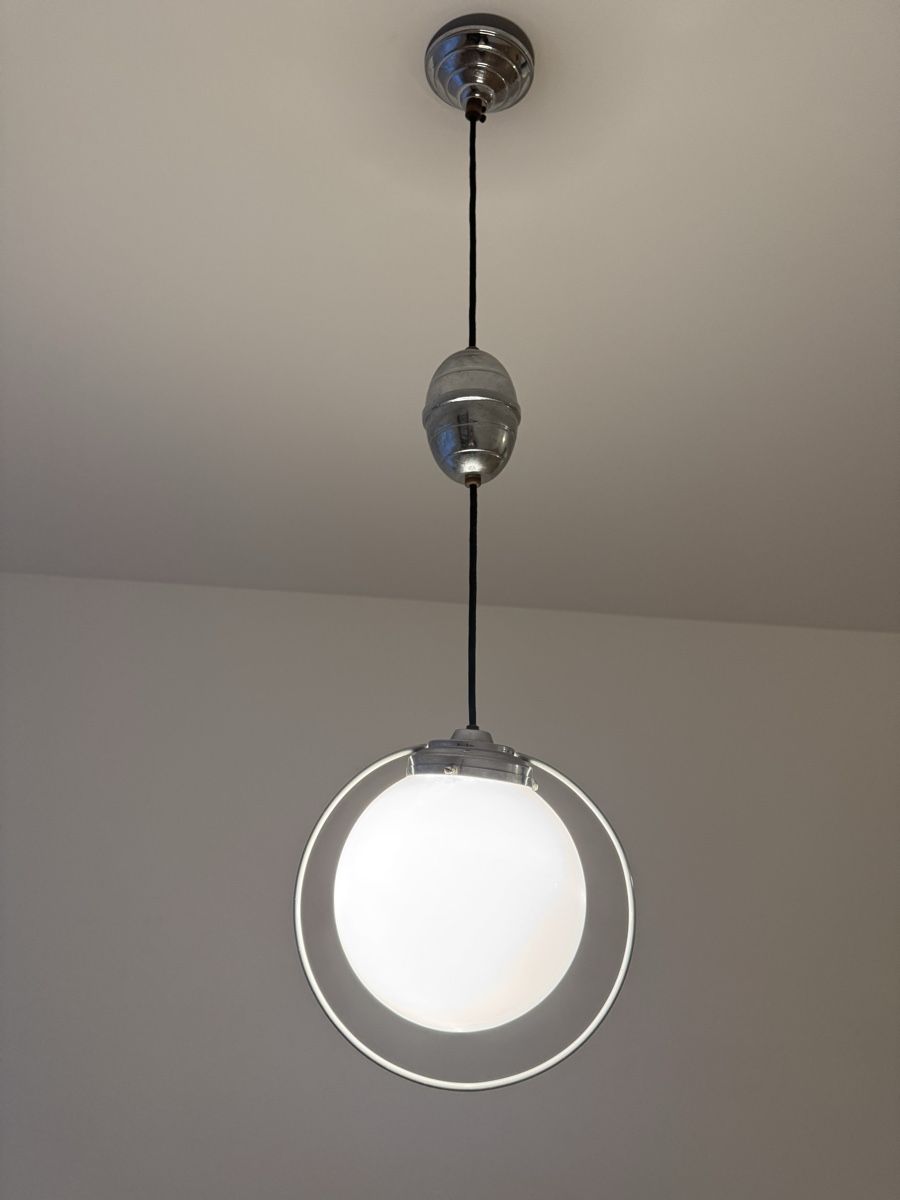 Lampadari & plafoniere: 2x Art Déco Deckenleuchten, höhenverstellbar – Usato da Bern venduto da tetraodonnie 5