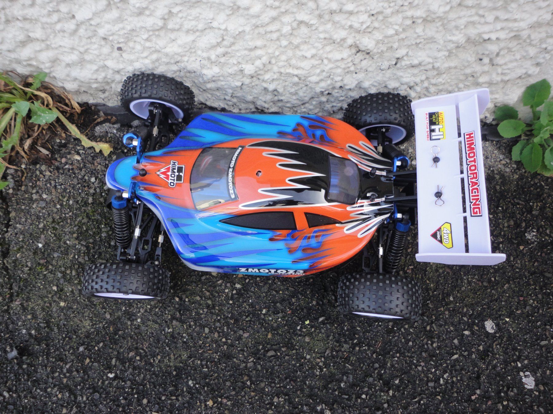 Modellismo RC: Buggy 1:10 komplett-Set. 4WD-Allradantrieb – Nuovo e nell'imballaggio originale da Horgen venduto da RcModell 1