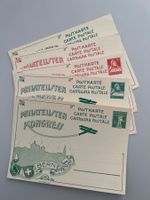 1929 Philatelisten Kongress 5 Offizelle Karten ungebraucht