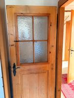 Alte Holztür mit viel Charme & Patina (83 x 211 cm)