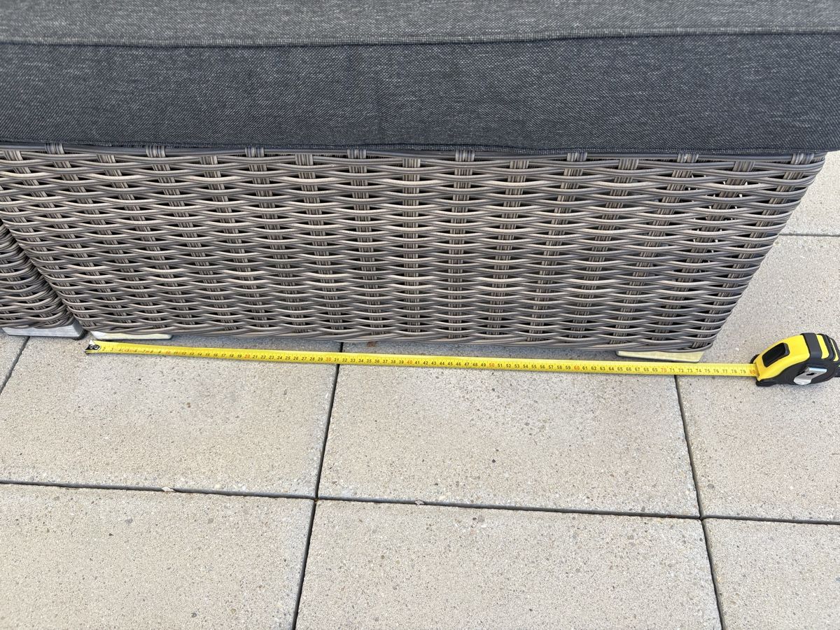 Sofas: Ecksofa Rattan Anthrazit sehr wenig gebraucht – Neu (gemäss Beschreibung) aus Zürich von oli_l5d8 4