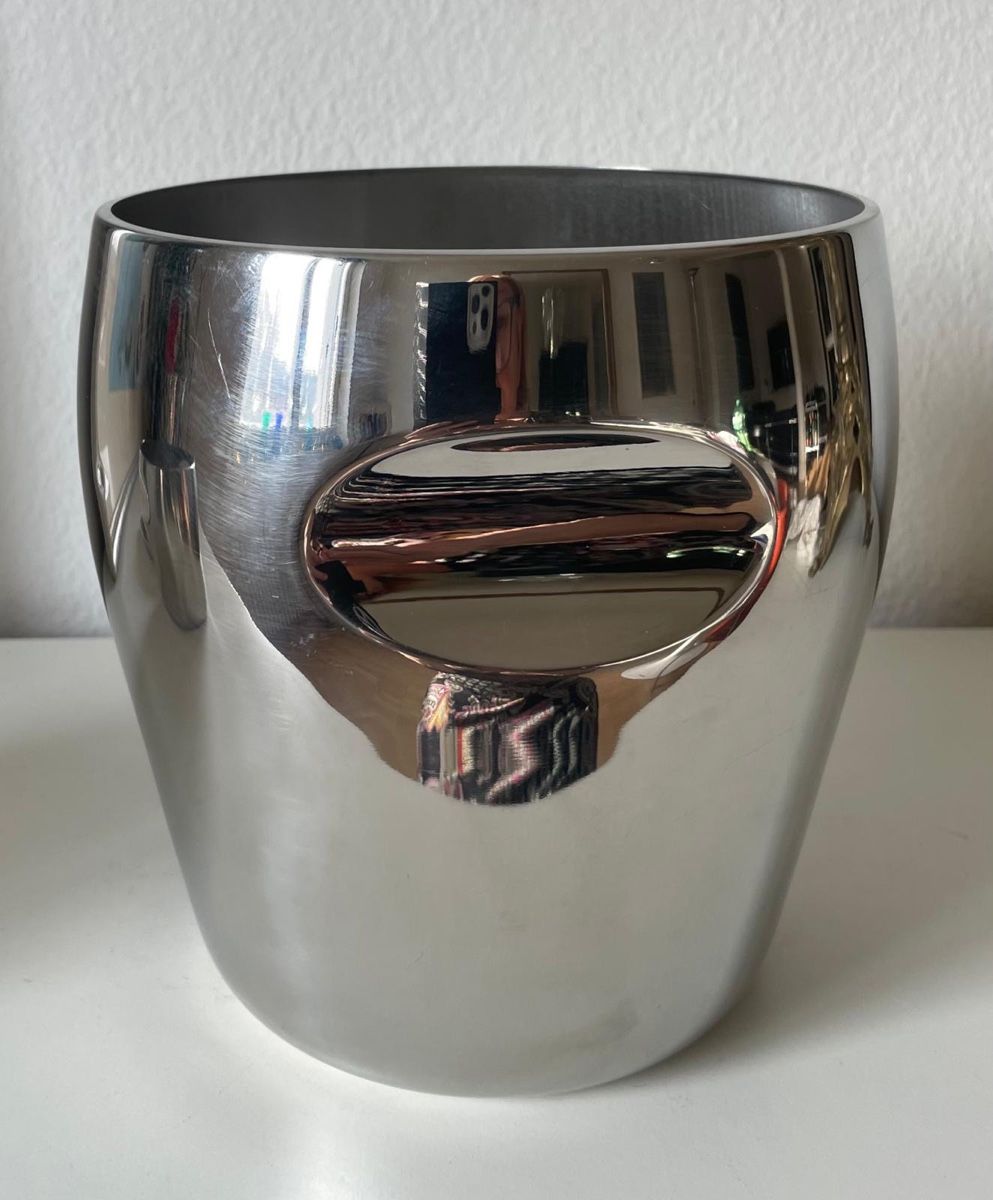 Alessi Sonstiges: Champagnerkühler von ALESSI aus Edelstahl inkl. Eisbehälter – Neu (gemäss Beschreibung) aus Zürich von Calaminta 6