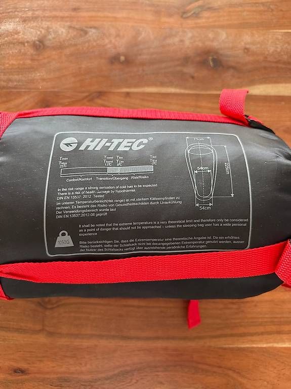 Sacchi a pelo: Hi-Tec Schlafsack schwarz/rot – Usato da Zollikofen venduto da hri_r8pr