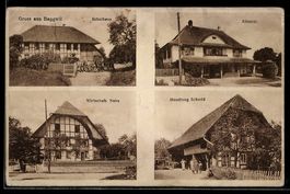 AK Baggwil, Gasthaus Nobs, Handlung Schmid, Käserei
