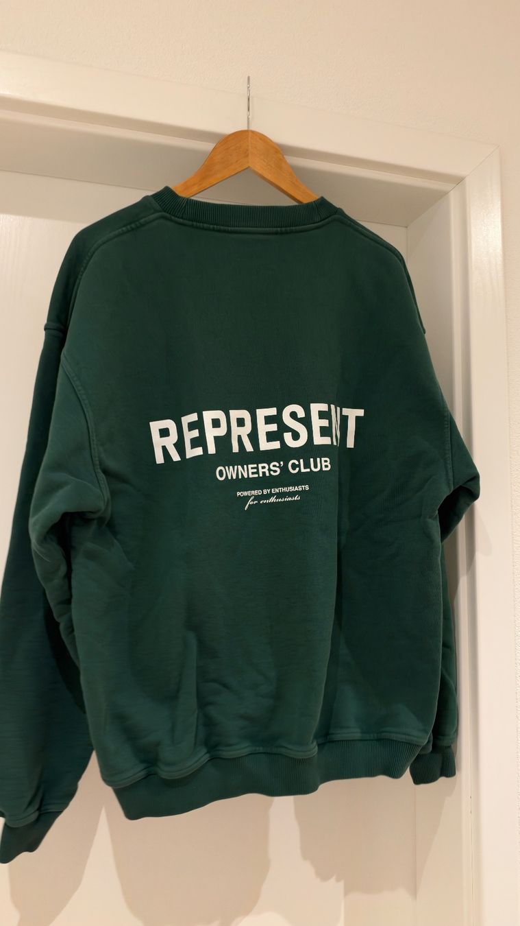 Represent Pullover & Sweatshirts: Represent Pullover Owners Club Grün M – Gebraucht aus Russikon von Bm2904 1