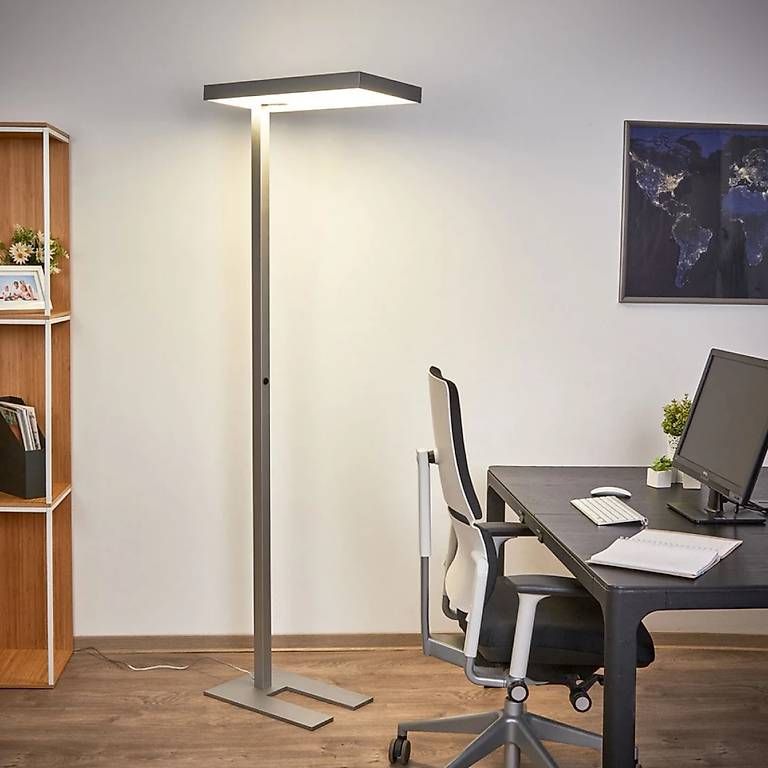 Lampen: Büro LED-Stehleuchte Nora – Gebraucht aus Buchrain von Herbiiy88