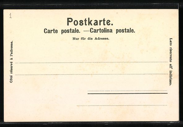 Cartoline postali: Litho Stein a. R., Gebäudepartie am Ufe – Usato da Berlin venduto da bartko-reher 1