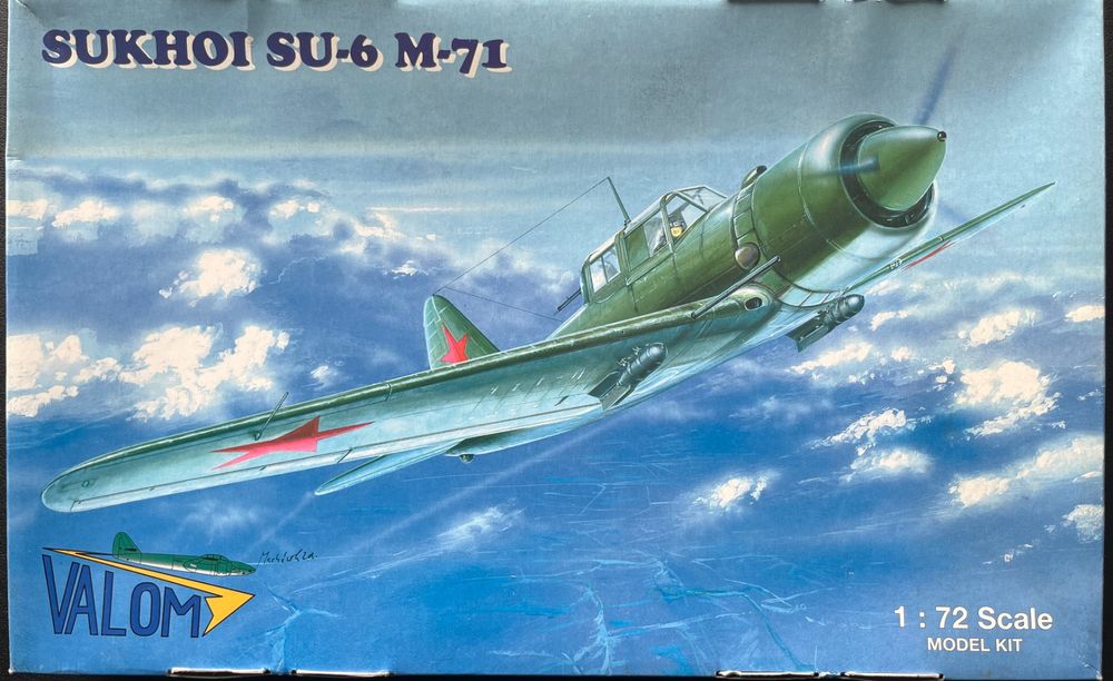 SUKHOI SU-6 M-71 sowjetisches Schlachtflugzeug WW II (Neu und ...
