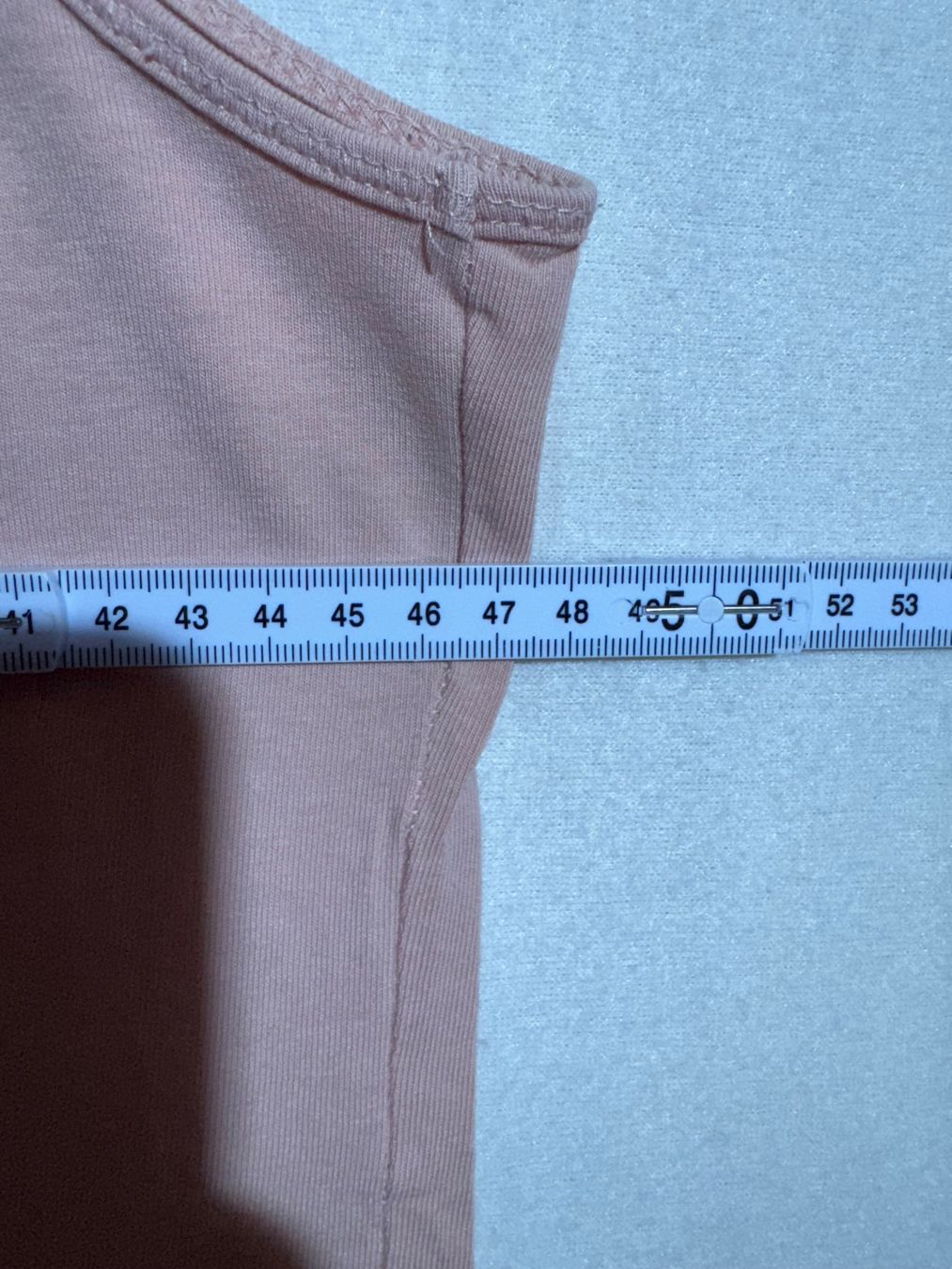 Top: Basic Top mit Spitzenrand von Chicoree Gr. L – Usato da Grosswangen venduto da SALE_SALE_SALE 8