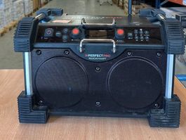 Baustellenradio ROCKHART, mit eingebautem Lithium-Akku