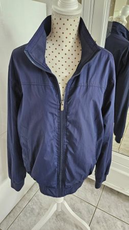Outdoorjacke Jacke Übergangsjacke Gr. XL Windjacke Blau