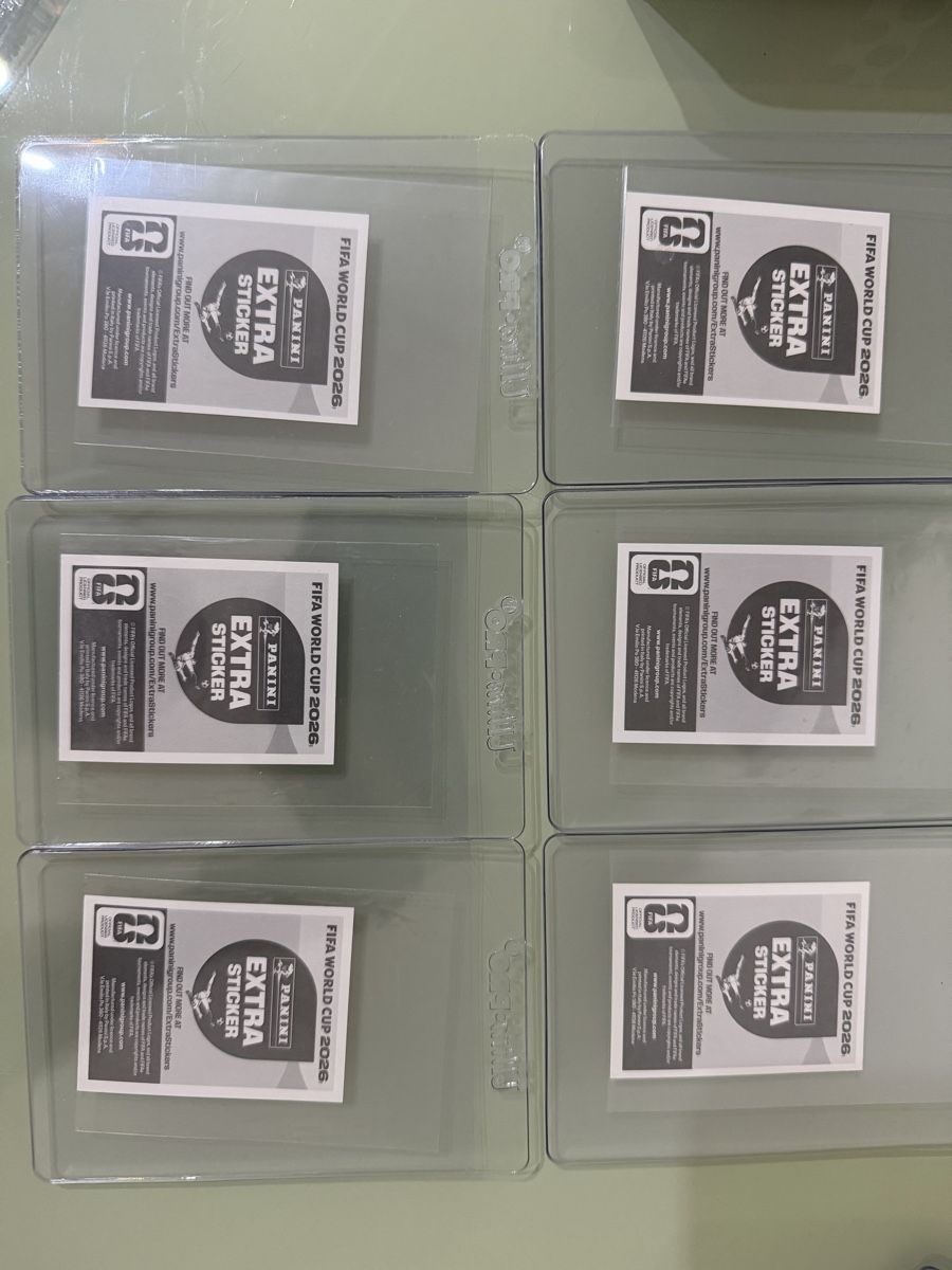 Panini Carte collezionabili: 6 Extra Stickers 2026 Bronze et Regular – Nuovo (secondo la descrizione) da Renens VD venduto da Eduardo27. 1