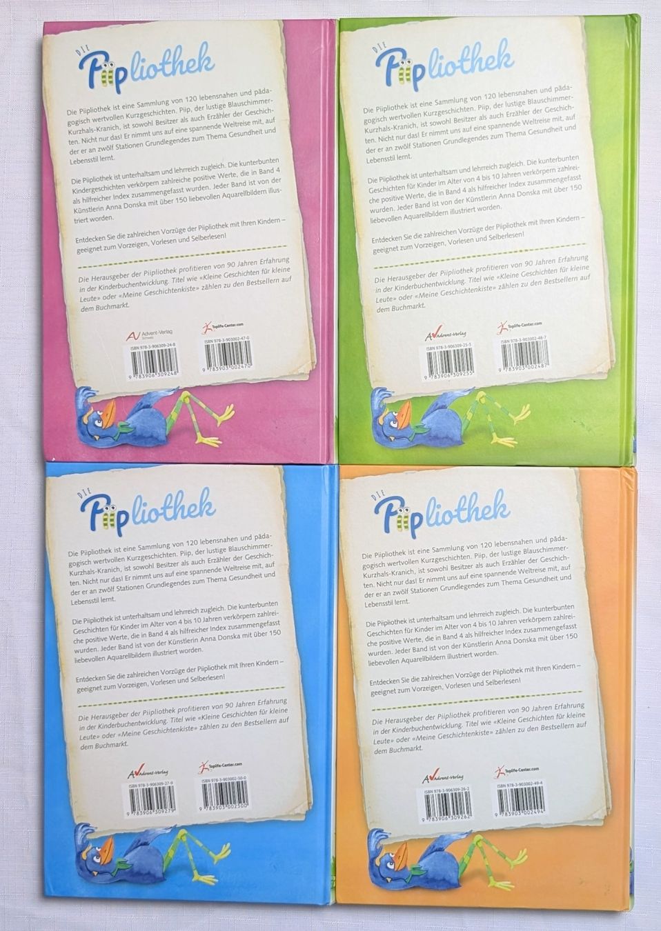 Bücher: Die Piipliothek Reihe Band 1-4 – Neu (gemäss Beschreibung) aus Wängi von ABIZONE-86 1
