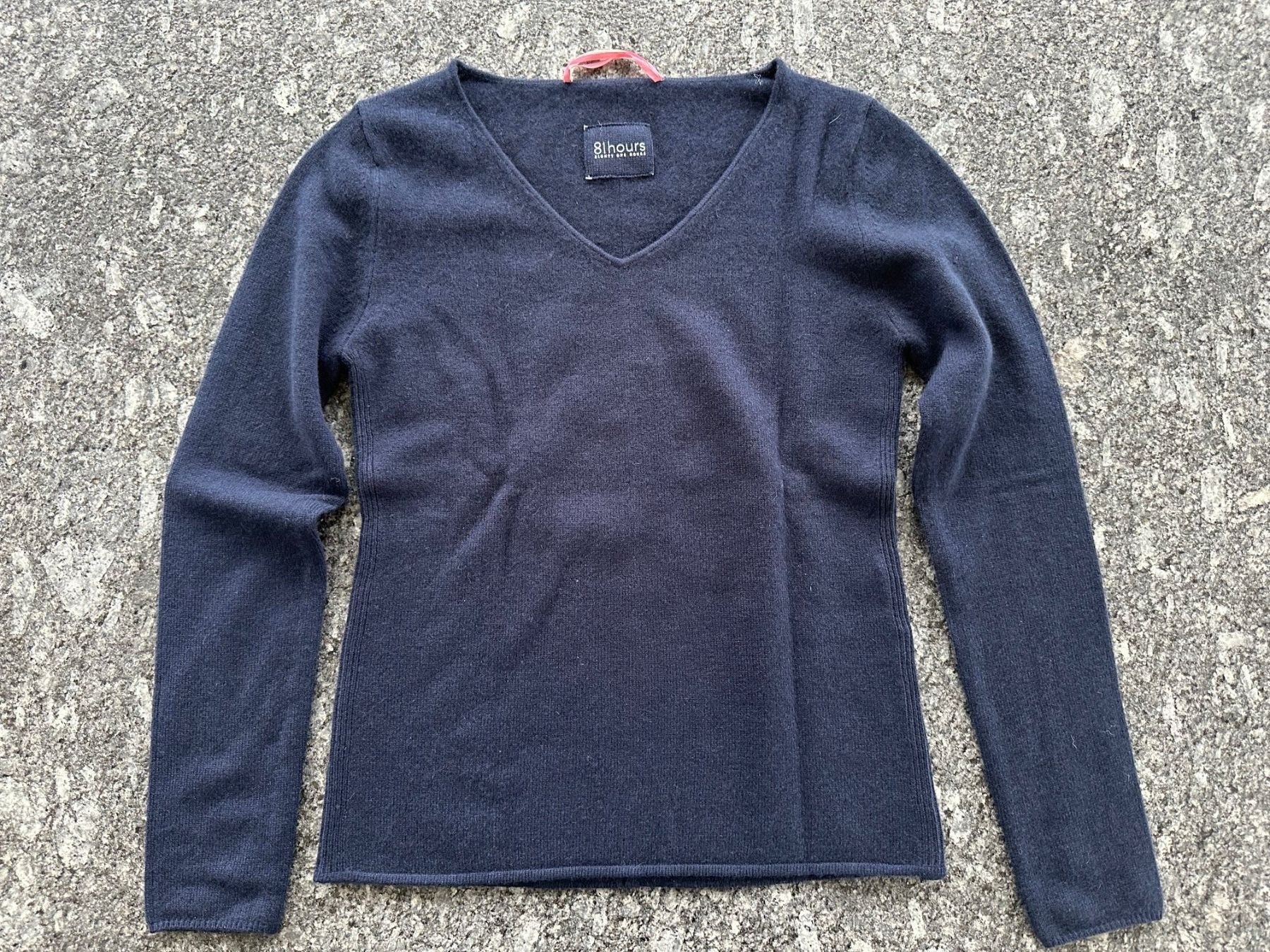 Maglioni & Felpe: Original 81 hours Cashmerepullover, dunkelblau, Gr. S - neu – Nuovo (secondo la descrizione) da Watt venduto da MilaKimba
